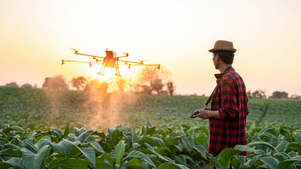 crop dusting drones